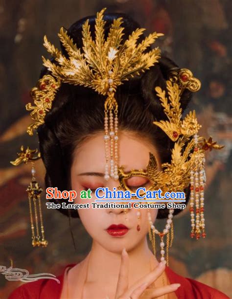 phoenix coronet|tang dynasty wedding.